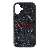Accesorii GSM - : Toc TPU+PC Diamonds Magsafe Apple iPhone 16 Plus Black