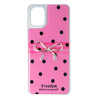 Accesorii GSM - : Toc TPU+PC Dots Samsung Galaxy A06 Fuchsia