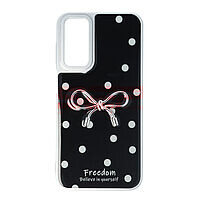 Accesorii GSM - : Toc TPU+PC Dots Samsung Galaxy A15 4G Black