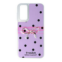 Accesorii GSM - : Toc TPU+PC Dots Samsung Galaxy A15 4G Purple