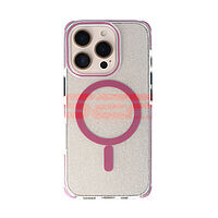 Accesorii GSM - : Toc TPU+PC Glow Apple iPhone 16 Purple