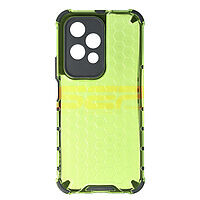 Accesorii GSM - Toc TPU+PC Honeycomb: Toc TPU+PC Honeycomb Honor 200 Lite Green