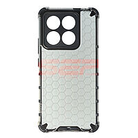 Accesorii GSM - : Toc TPU+PC Honeycomb Xiaomi 14T Black