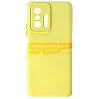 Accesorii GSM - TPU Back Cover: Toc silicon High Copy Xiaomi 11T Yellow