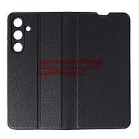 Accesorii GSM - Toc FlipCover Leather: Toc FlipCover Leather Samsung Galaxy S24 FE Black