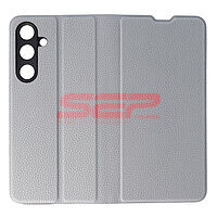 Accesorii GSM - Toc FlipCover Leather: Toc FlipCover Leather Samsung Galaxy S24 FE Grey