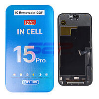 Accesorii GSM - Ansamblu LCD: LCD+Touchscreen cu Rama Apple iPhone 15 Pro BLACK COF INCELL