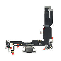Accesorii GSM - Flex Cable: Banda incarcare iPhone 15 Plus BLACK