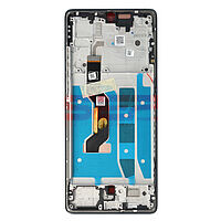 Accesorii GSM - Ansamblu LCD: LCD+Touchscreen cu Rama MOTOROLA Moto G85 5G BLACK Original Service Pack
