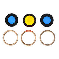 Accesorii GSM - Geam camera foto: Geam camera cu Rama Apple iPhone 16 Pro Max DESERT TITANIUM