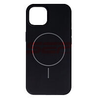 Accesorii GSM - : Toc Soft Silicone Magsafe Apple iPhone 14 Black