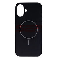 Accesorii GSM - Toc Soft Silicone Magsafe: Toc Soft Silicone Magsafe Apple iPhone 16 Plus Black