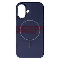 Accesorii GSM - Toc Soft Silicone Magsafe: Toc Soft Silicone Magsafe Apple iPhone 16 Blue
