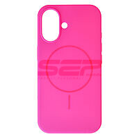 Accesorii GSM - Toc Soft Silicone Magsafe: Toc Soft Silicone Magsafe Apple iPhone 16 Fuchsia