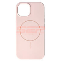 Accesorii GSM - Toc Soft Silicone Magsafe: Toc Soft Silicone Magsafe Apple iPhone 15 Pink Sand