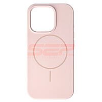 Accesorii GSM - : Toc Soft Silicone Magsafe Apple iPhone 16 Pro Pink Sand