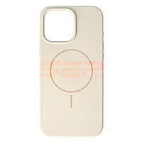 Accesorii GSM - : Toc Soft Silicone Magsafe Apple iPhone 16 Pro Max Beige