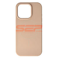 Accesorii GSM - : Toc Soft Silicone Magsafe Apple iPhone 16 Pro Desert Titanium