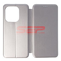 Accesorii GSM - Toc FlipCover Round: Toc FlipCover Round OPPO A40 Fossil Grey