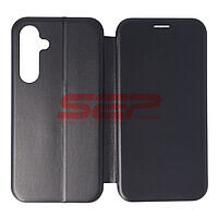 Accesorii GSM - Toc FlipCover Round: Toc FlipCover Round Samsung Galaxy S24 FE Black
