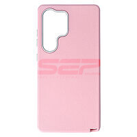 Accesorii GSM - Toc TPU Leather Magsafe: Toc TPU Leather Samsung Galaxy S25 Ultra Pink