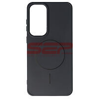Accesorii GSM - Toc Soft Silicone Magsafe: Toc Soft Silicone Magsafe Samsung Galaxy S25 Plus Black