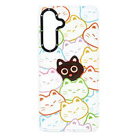 Accesorii GSM - : Toc TPU+PC Creative Case Samsung Galaxy S24 Meow