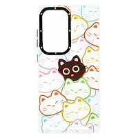 Accesorii GSM - : Toc TPU+PC Creative Case Samsung Galaxy S25 Ultra Meow