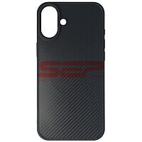Accesorii GSM - Toc TPU Kevlar: Toc TPU Kevlar Magsafe Apple iPhone 16 Plus Titanium Black