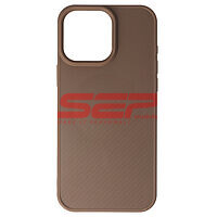 Accesorii GSM - Toc TPU Kevlar: Toc TPU Kevlar Magsafe Apple iPhone 16 Pro Max Coffee
