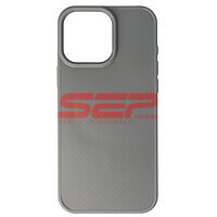 Accesorii GSM - Toc TPU Kevlar: Toc TPU Kevlar Magsafe Apple iPhone 16 Pro Max Titanium Grey