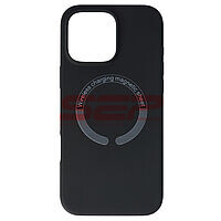 Toc silicon Mag Cover Apple iPhone 16 Pro Max Black