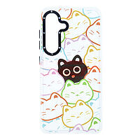 Accesorii GSM - : Toc TPU+PC Creative Case Samsung Galaxy A15 5G Meow