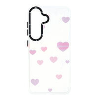Accesorii GSM - : Toc TPU+PC Creative Case Samsung Galaxy S25 Hearts