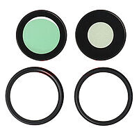 Accesorii GSM - Geam camera foto: Geam camera cu Rama Apple iPhone 16 Plus BLACK
