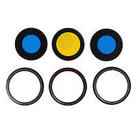 Accesorii GSM - Geam camera foto: Geam camera cu Rama Apple iPhone 16 Pro BLACK