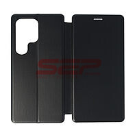 Accesorii GSM - Toc FlipCover Round: Toc FlipCover Round Samsung Galaxy S25 Ultra Black