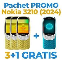 Pachet promo Nokia 3210 (2024) 3 + 1 GRATIS !