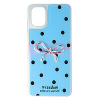 Accesorii GSM - : Toc TPU+PC Dots Samsung Galaxy A06 5G Blue