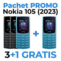 Accesorii GSM - Promotii Telefoane: Pachet promo NOKIA 105 (2023) 3 + 1 GRATIS !