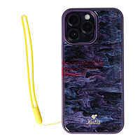 Accesorii GSM - : Accesoriu tip bratara din silicon pentru husa telefon mobil YELLOW