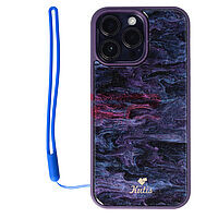 Accesorii GSM - : Accesoriu tip bratara din silicon pentru husa telefon mobil BLUE