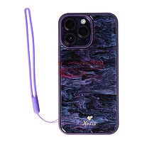 Accesorii GSM - : Accesoriu tip bratara din silicon pentru husa telefon mobil PURPLE