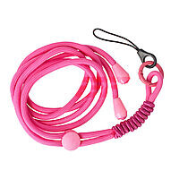 Accesorii GSM - Suport & Docking telefon mobil: Snur textil pentru telefon mobil FUCHSIA