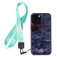 Accesorii GSM - : Snur textil Lines pentru telefon mobil MINT