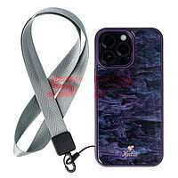 Accesorii GSM - : Snur textil Lines pentru telefon mobil GREY