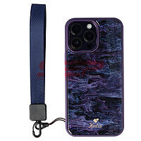 Accesorii GSM - : Accesoriu tip bratara textil pentru husa telefon mobil NAVY