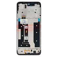 Accesorii GSM - Ansamblu LCD: LCD+Touchscreen cu Rama MOTOROLA Moto G35 BLACK Original Service Pack