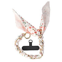 Accesorii GSM - Noutati: Accesoriu tip bratara cu lantisor pentru husa telefon mobil Design 04