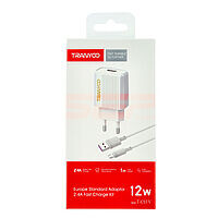 Accesorii GSM - Incarcatoare retea: Incarcator retea USB - Micro-USB 2.4A TRANYOO T-C03 V